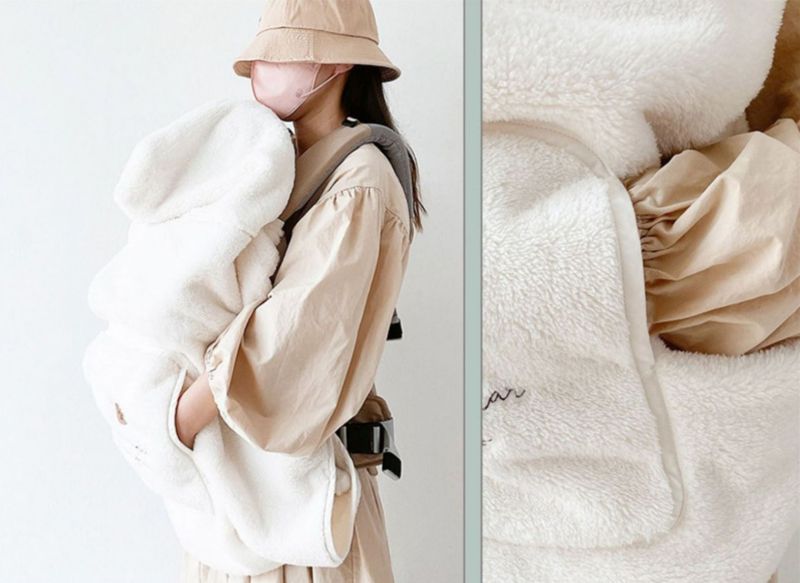 Couverture chaude pour porte-bébé