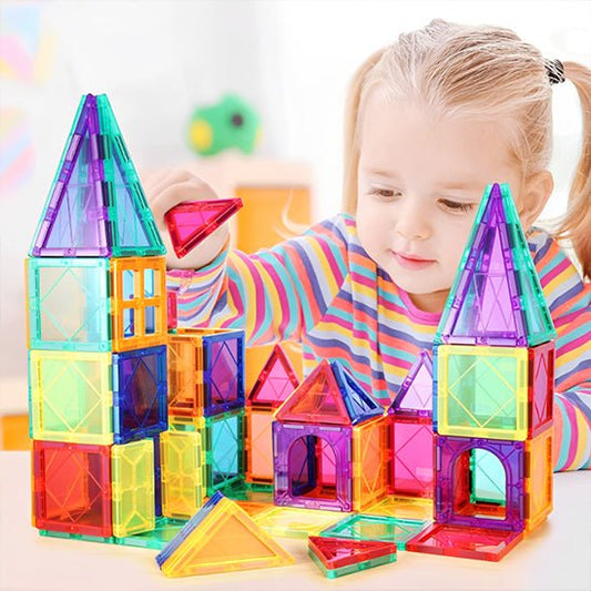 Jeu de construction magnétique - Les Mini Apprentis