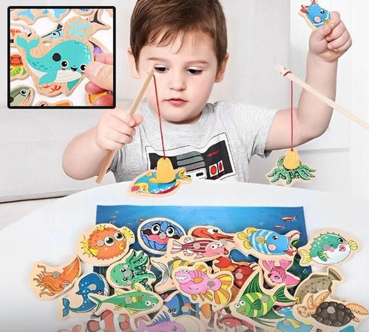 Jeu de pêche magnétique - Les Mini Apprentis