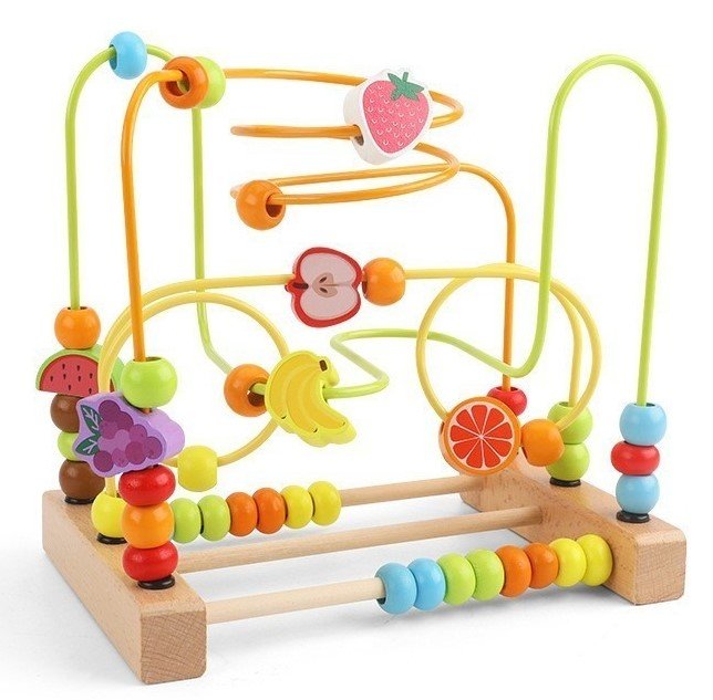 Jouet en bois - labyrinthe en bois Montessori - Les Mini Apprentis