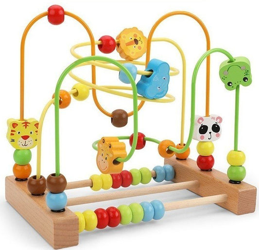 Jouet en bois - labyrinthe en bois Montessori - Les Mini Apprentis