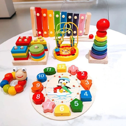 Jouet en bois montessori - Jeux de développement pour tout petit et grand - Les Mini Apprentis