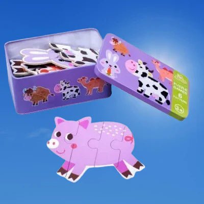 Puzzle Montessori - BabyPuzzle™ - Bétail - Les Mini Apprentis