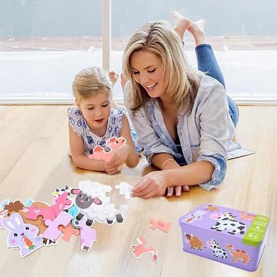 Puzzle Montessori - BabyPuzzle™ - Bétail - Les Mini Apprentis