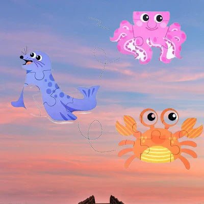 Puzzle Montessori - BabyPuzzle™ - Océan - Les Mini Apprentis