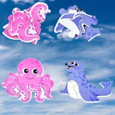 Puzzle Montessori - BabyPuzzle™ - Océan - Les Mini Apprentis