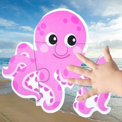 Puzzle Montessori - BabyPuzzle™ - Océan - Les Mini Apprentis