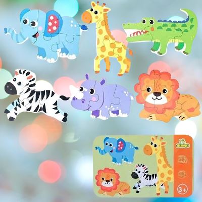 Puzzle Montessori - BabyPuzzle™ - Sauvage - Les Mini Apprentis