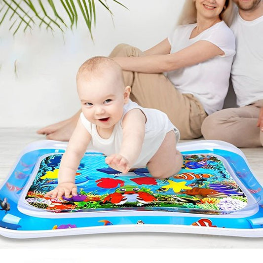 Tapis d'eau bebe - Tapis d'éveil 0 à 12 mois - Les Mini Apprentis