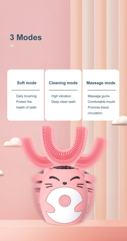 Brosse à dents en U électrique