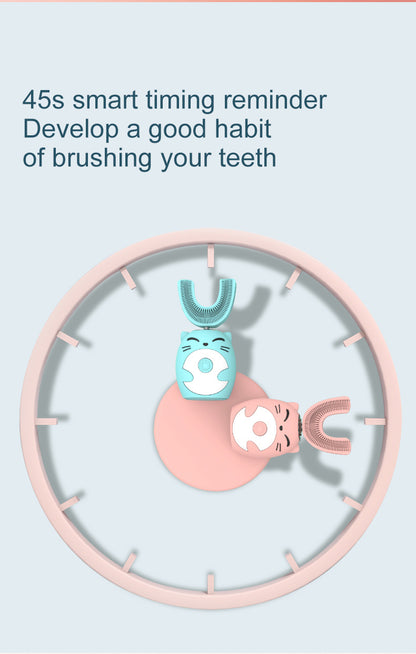 Brosse à dents en U électrique