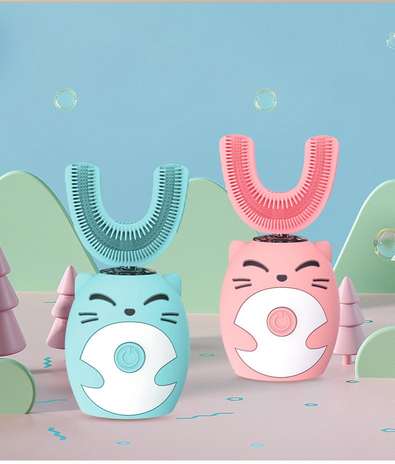 Brosse à dents en U électrique