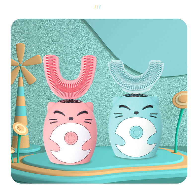 Brosse à dents en U électrique