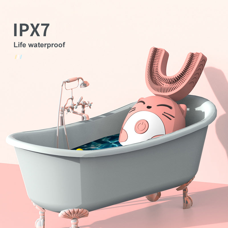 Brosse à dents en U électrique