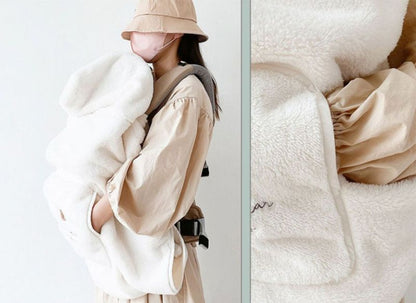 Couverture chaude pour porte-bébé