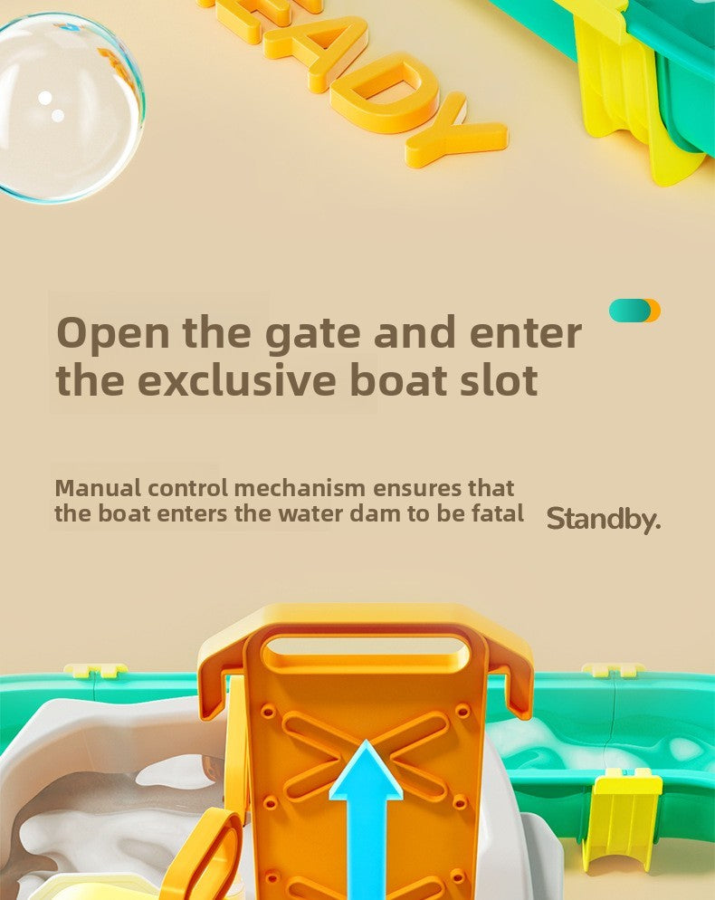 Table de jeu d'eau