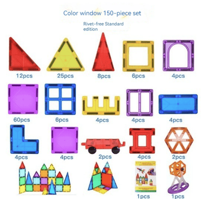 Jeu de construction magnétique - Les Mini Apprentis
