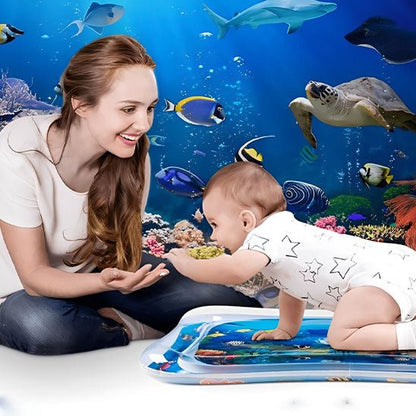 Tapis d'eau bebe - Tapis d'éveil 0 à 12 mois - Les Mini Apprentis