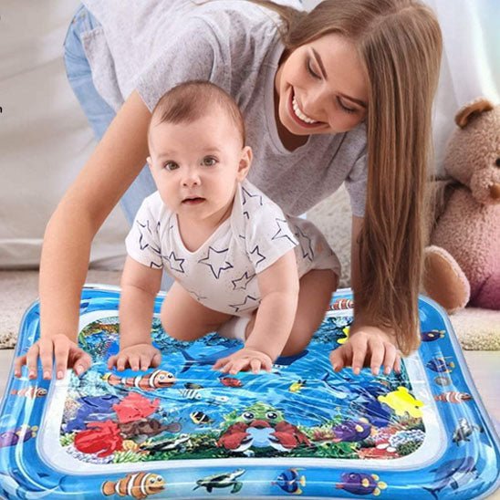 Tapis d'eau bebe - Tapis d'éveil 0 à 12 mois - Les Mini Apprentis